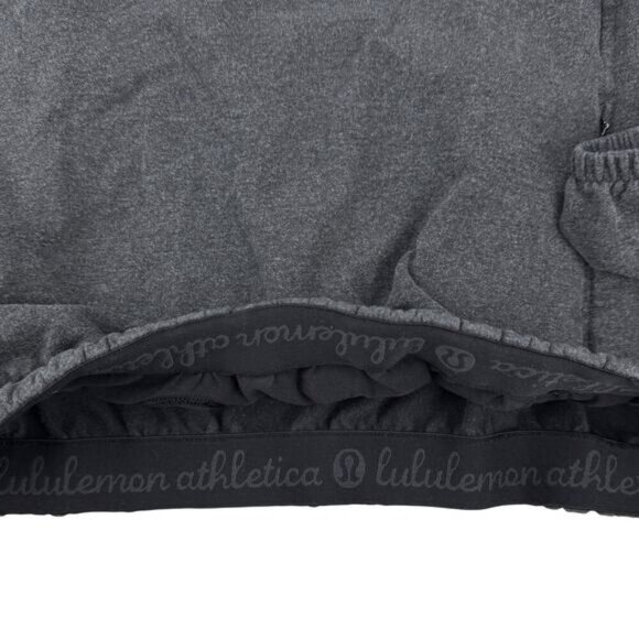 LULULEMON After All Pullover Heathered Black Sz 4 - Picture 4 of 7